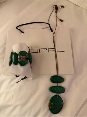 Sobral necklace and bracelet set NWT